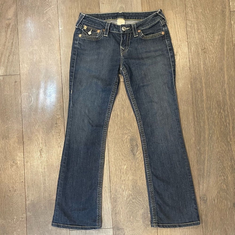 True Religion Women's Indigo Boot Cut Jeans - Picture 2 of 6